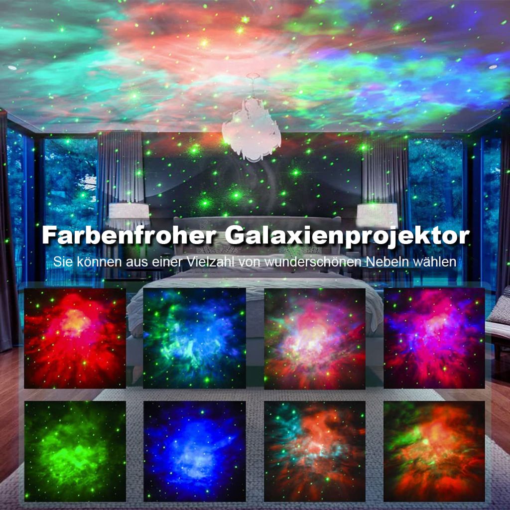 Astronaut Nachtlicht LED Sternenhimmel Licht Projektor Produktbild 9