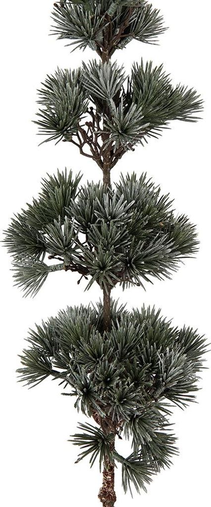 Clayre & Eef Mini-Kunstweihnachtsbaum 15x15x80 cm Grün Holz