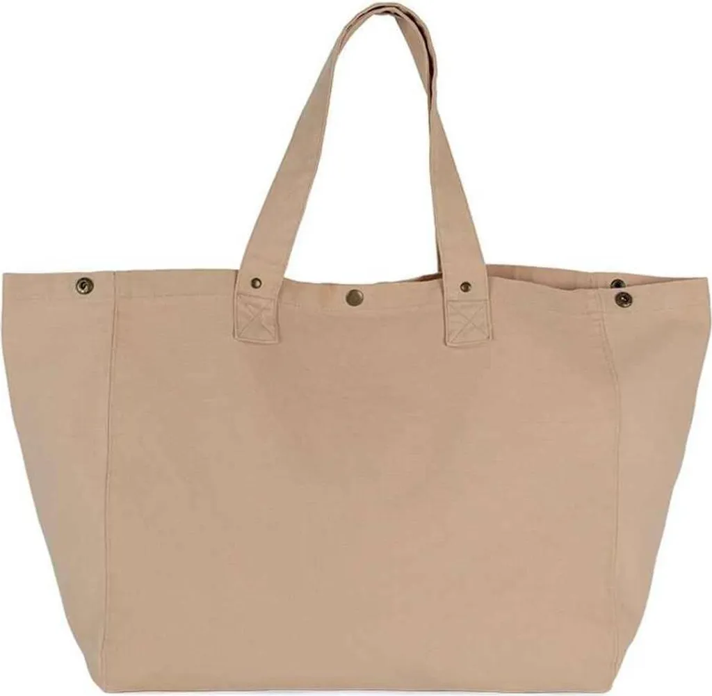 Kimood - Borsa shopping in cotone lavato PC7607 (taglia unica) (nude peach)