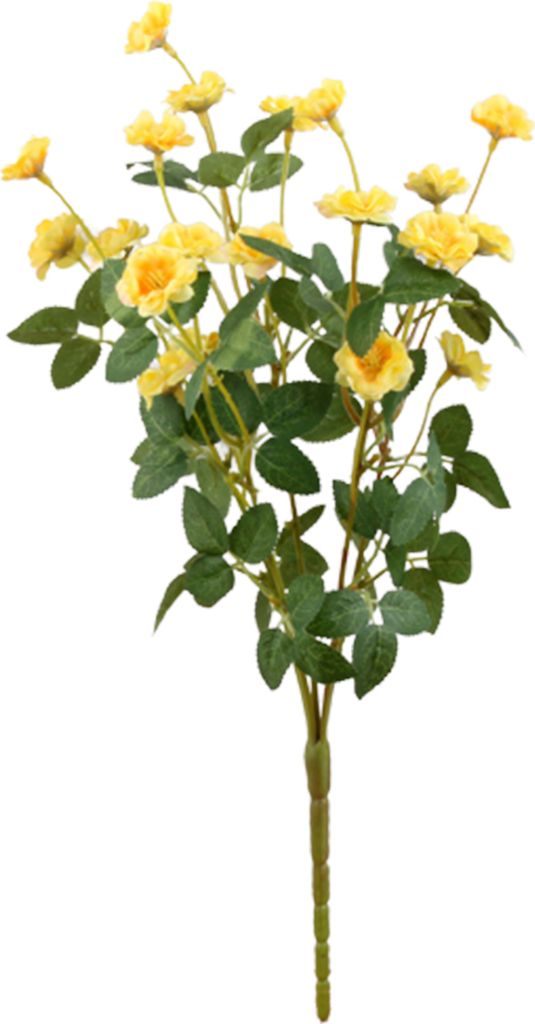 1 Strauß Künstliche Blumen, realistisch aussehend, pflegeleicht, Kunstseidenstoff, Simulation chinesischer Rose, DIY-Vase, Blumenarrangement, Hei...