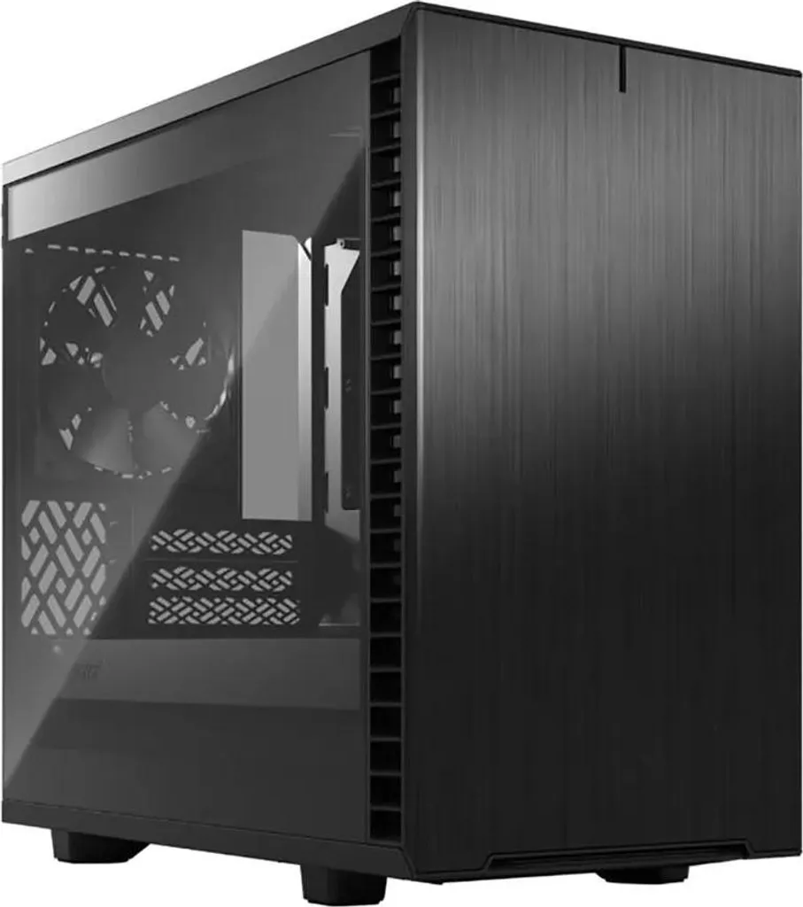 Case Mini-ITX Fractal Design Define 7 Nano Black TG - Design Svedese