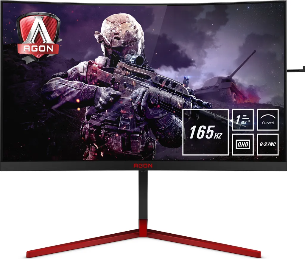 Moniteur PC Gamer AOC AG273QCG 27" dalle incurvée haute fréquence