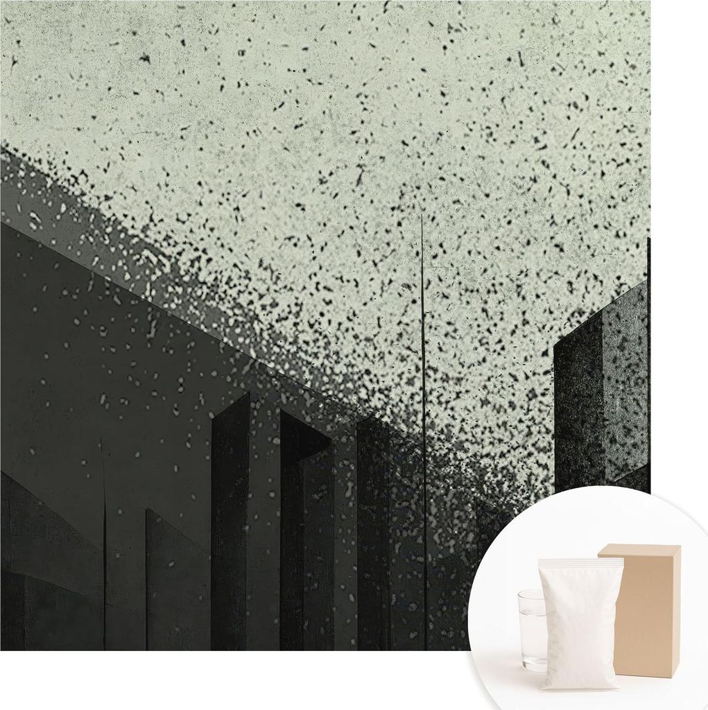 Fototapete - Wandbilder für Wohnzimmer - 250x250 cm - Dekorative Wandfolie - Modernes Design für Wanddekoration - Tapeten für Innenräume - Stad...