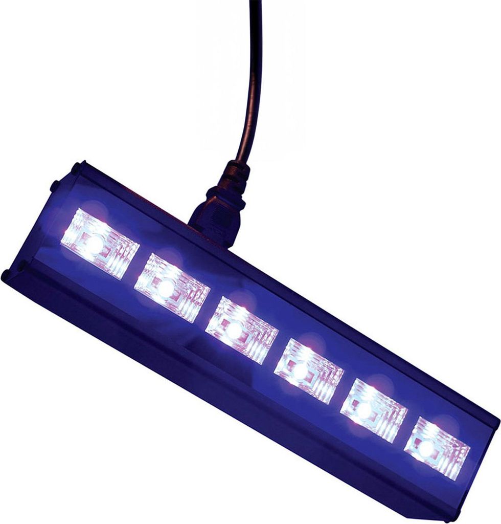 6x3W - Schwarzlichtleuchte - LED -
