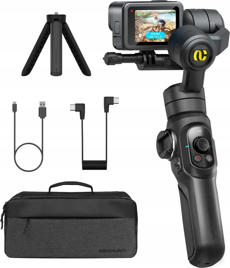 Gimbal Stabilisateur WiFi pour GoPro HERO 13 12 11 10 9 et Aochuan MAX