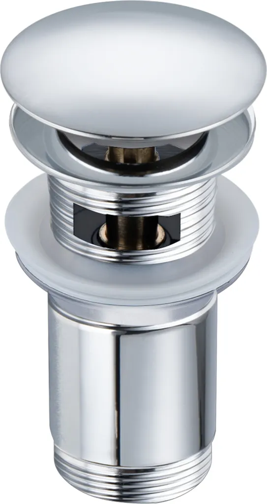 Bouchon Clic-Clac Balnéo Universel avec Trop-Plein Laiton 66mm G1 1/4