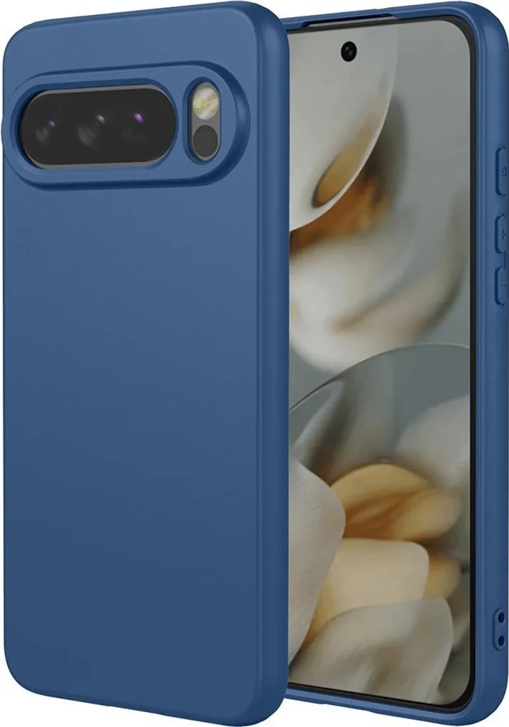 Cover Silicone Soft Silk Phonesta per Google Pixel 10 Pro XL - Blu