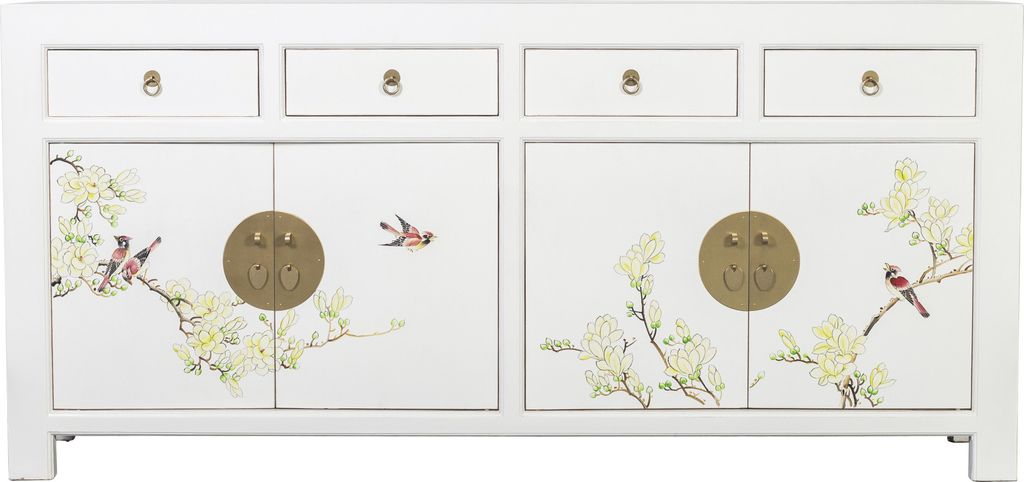 Fine Asianliving Chinesische Kommode chinesisches Sideboard chinesischer Schränke China Möbel Schrank Orientalischer Asiatischer 180x85x40