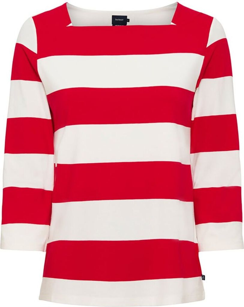 Sea Ranch Piper U Neck 3/4-arm T-shirt Rot 2XL Frau Rot 2XL