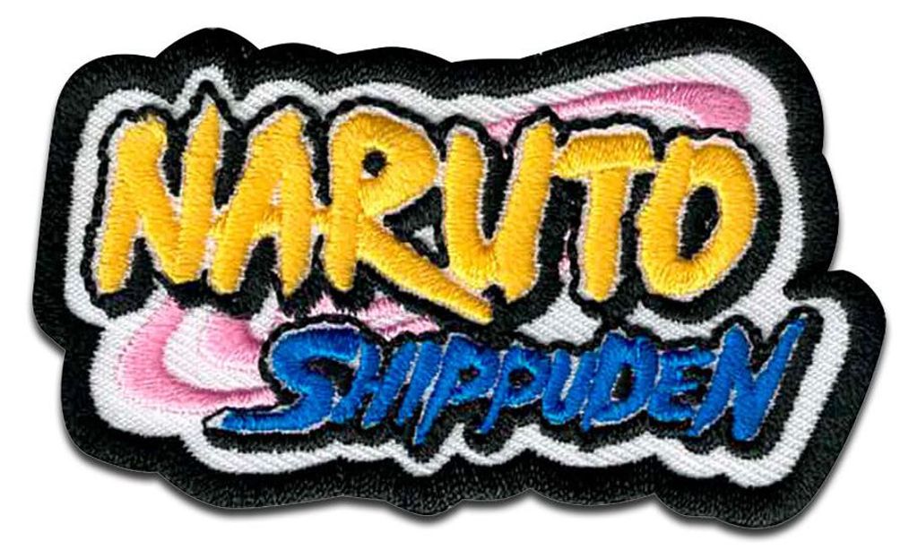 Comercial Mercera Naruto Logo Manga Anime - Aufnäher, Bügelbild, Aufbügler, Applikationen, Patches, Flicken, zum aufbügeln, Größe: 3,5 x 5,6 cm
