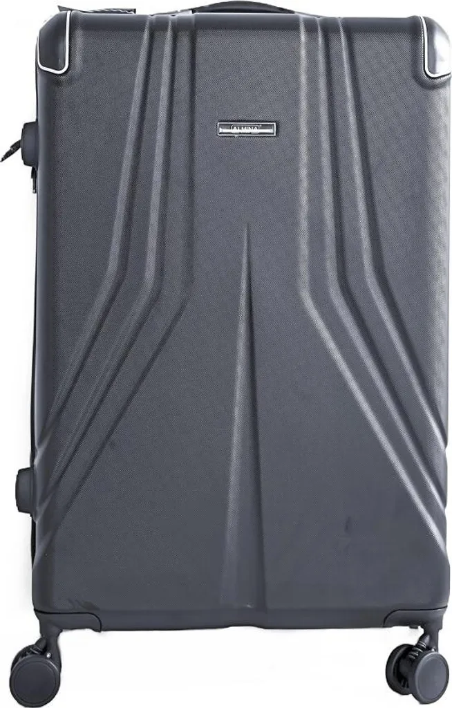 Valise rigide anthracite : lot de 3 bagages à roulettes multidirectionnelles