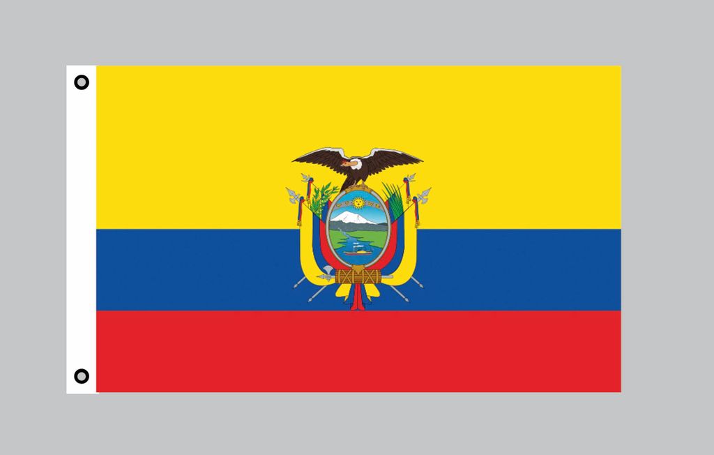 Flagge 60 x 90 cm Ecuador