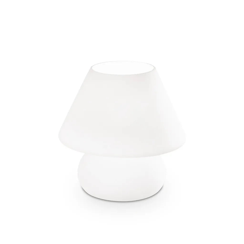 Lampe PRATO blanche 60 cm pour bureau spacieux et console d'entrée