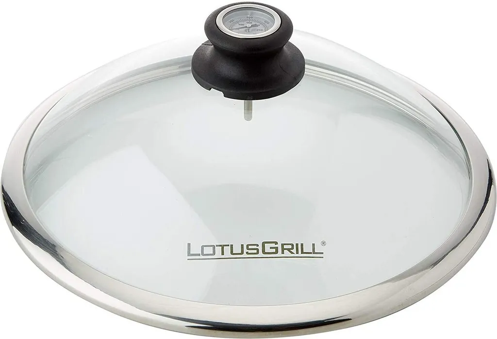 Capot en verre LotusGrill G280 : stop au vent et cuisson lente