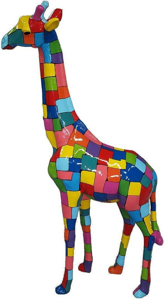 Designer Figuren Moderne Dekorationen Garten Giraffe Statue Skulptur Skulpturen