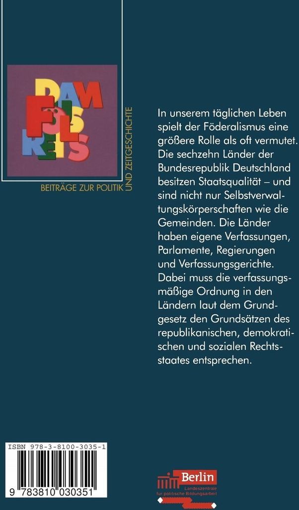 Föderalismus in Deutschland