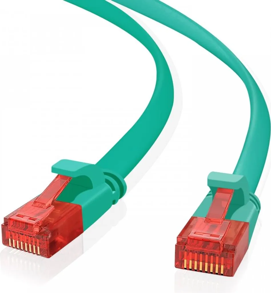 Cavo Patch Helos 263001 Cat6 Slim Verde 5m | Risolvi il Disordine