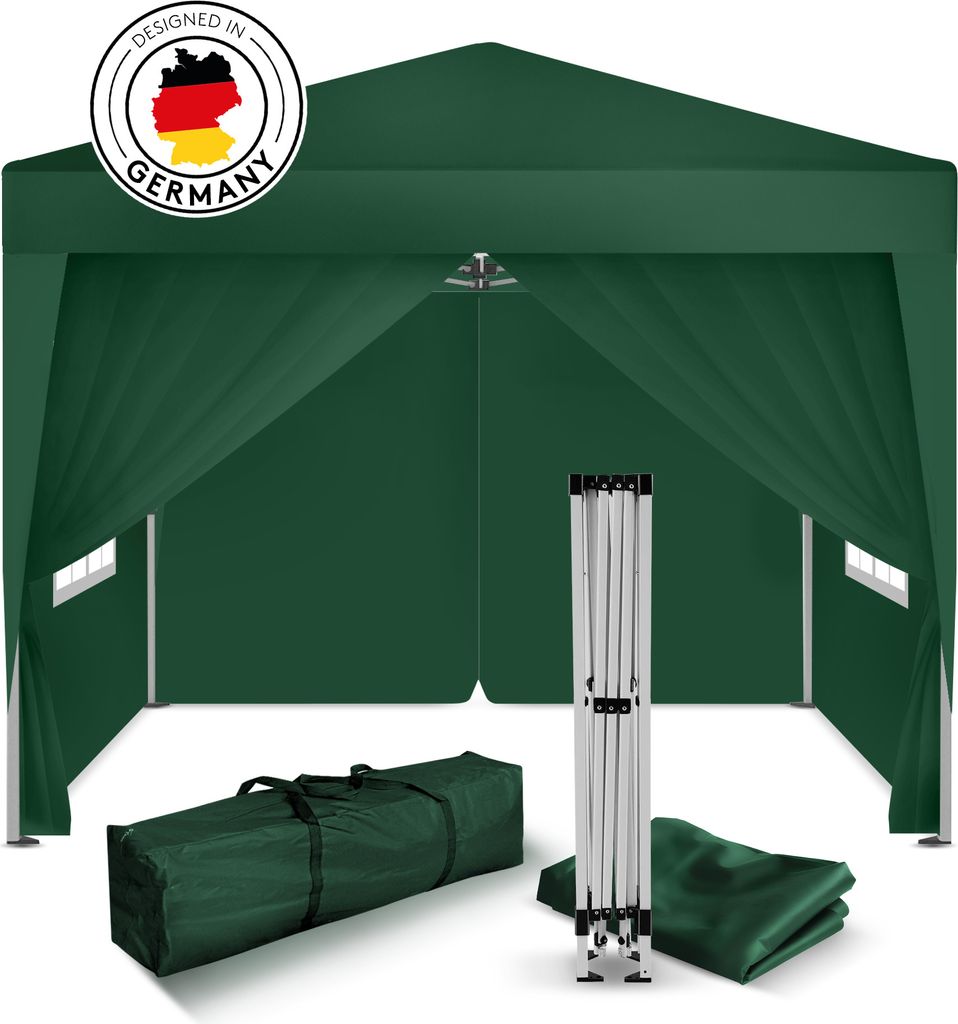 Kronenburg Faltpavillon 2x2m - Wasserfest, UV-Schutz 50+, 4 Produktbild 