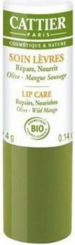 A close-up product shot of a lip balm tube.