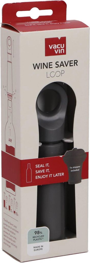 Vacuvin Weinpumpe - Farbe Graphit