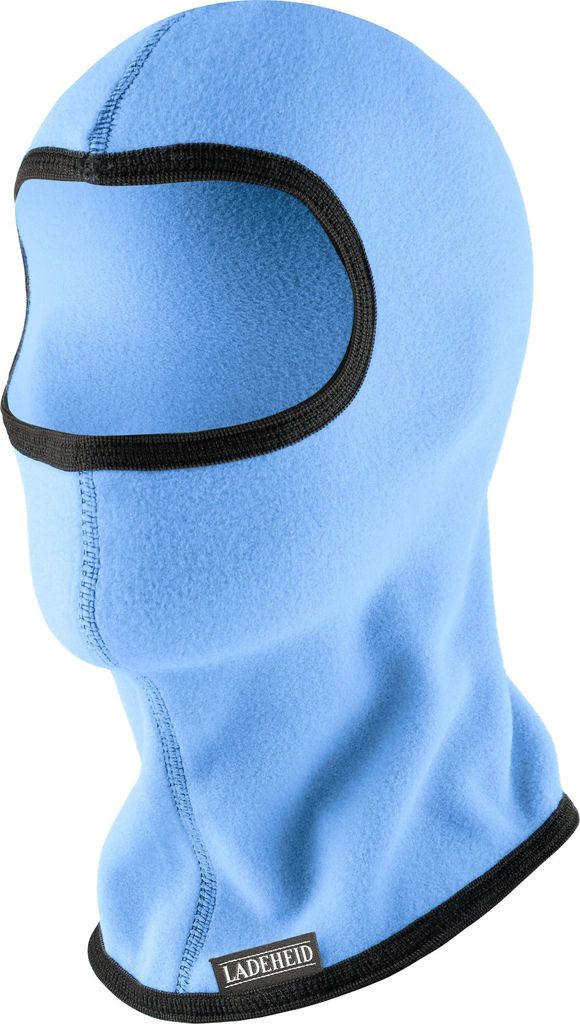 Ladeheid Kinder Jugend Mädchen Microfleece Sturmhaube Skimaske LA-203 (Himmelblau, One Size) .