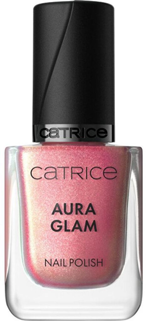 CATRICE Aura Glam Nail Polish 040, Blau, Ocean Whisper, Schutz, Färbung, Flasche, Pinsel, Frauen