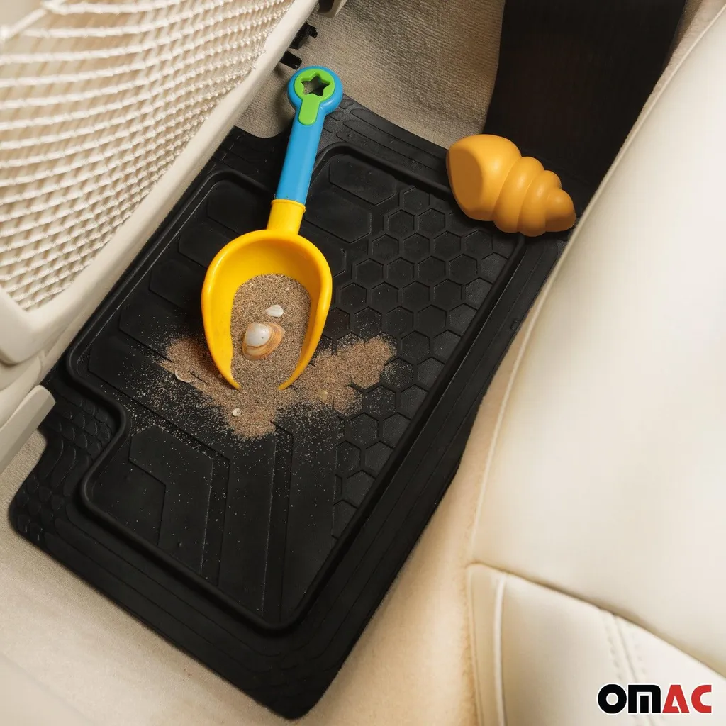 Kit Interni Kia Sportage: Tappetini Gomma e Vasca Baule per Famiglie - 10
