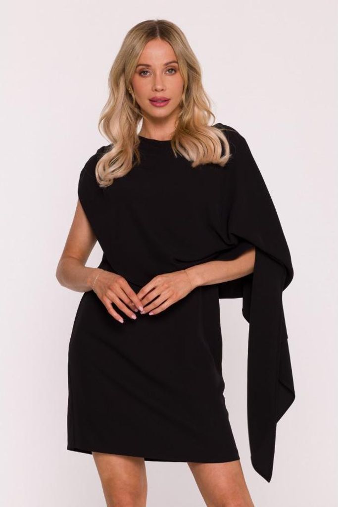 BeWear Minikleid für Frauen Voruck S423 schwarz S