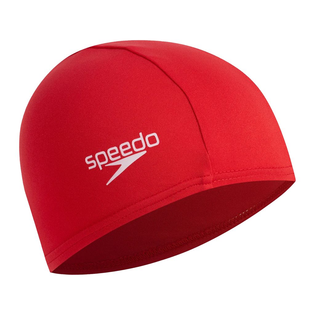 Speedo - Schwimmkappe für Herren/Damen Unisex RD1261 (Einheitsgröße) (Rot)