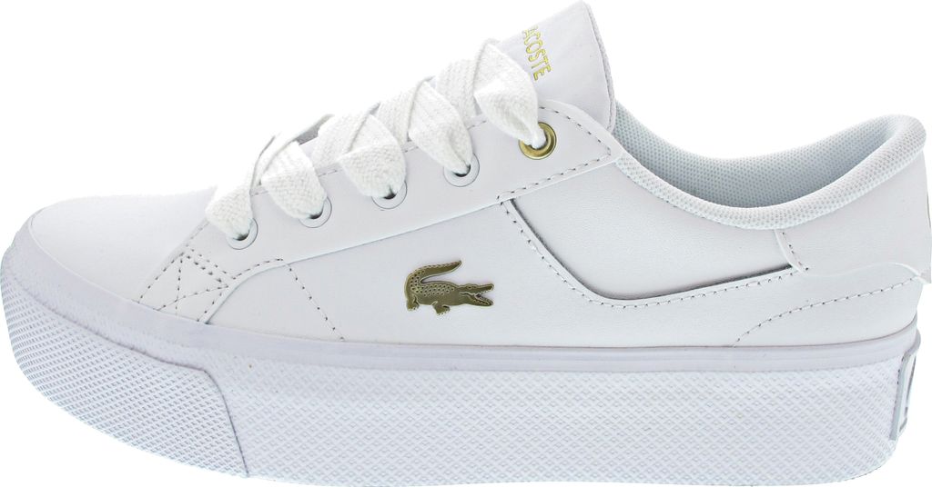 Lacoste Ziane Platform Sneaker 47CFA0005216 (37/wht-gld) Produktbild 