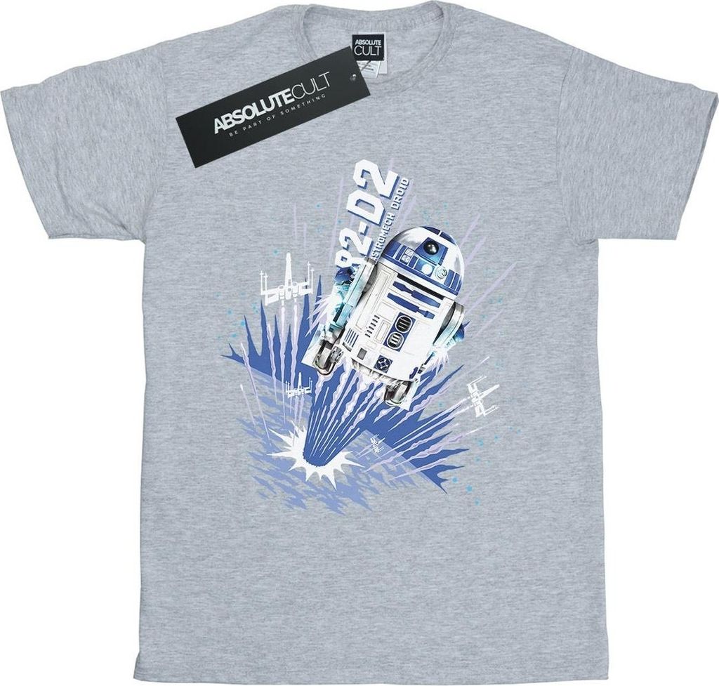 Star Wars - "Blast Off" T-Shirt für Herren BI46284 (L) (Grau)
