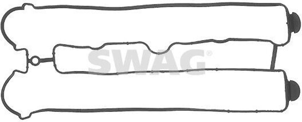 SWAG 40 91 5663 Ventildeckel Zylinderkopfhaube Dichtung für OPEL Astra H Caravan (A04) Astra H Schrägheck (A04) Astra G CC (T98) Zafira A (T98)