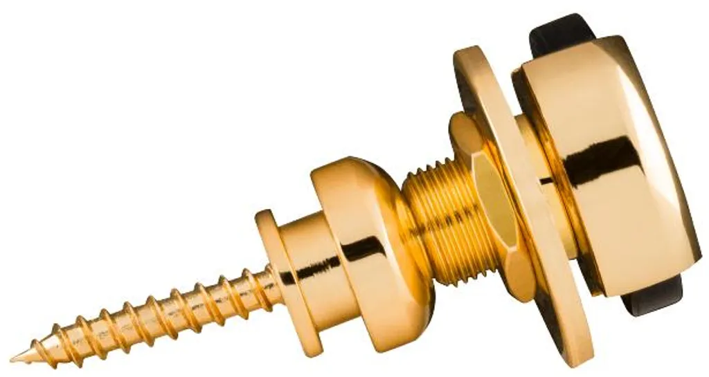 Verrou de Sangle Fender Infinity Gold avec Mécanisme de Rotation à 360°