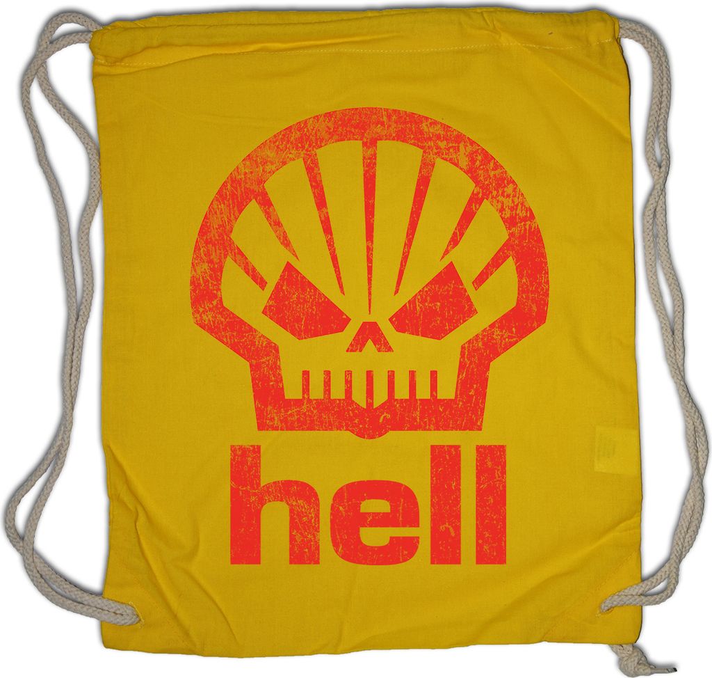 Urban Backwoods Shell Hell, Turnbeutel, Farbe: Gelb