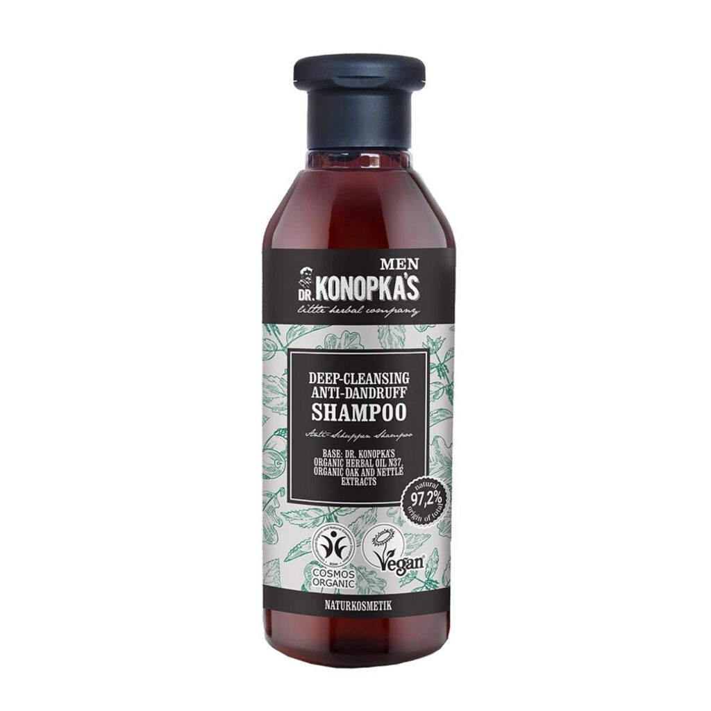 Dr.konopkas Men Anti-Dandruff Champu Deep Cleansing 280Ml