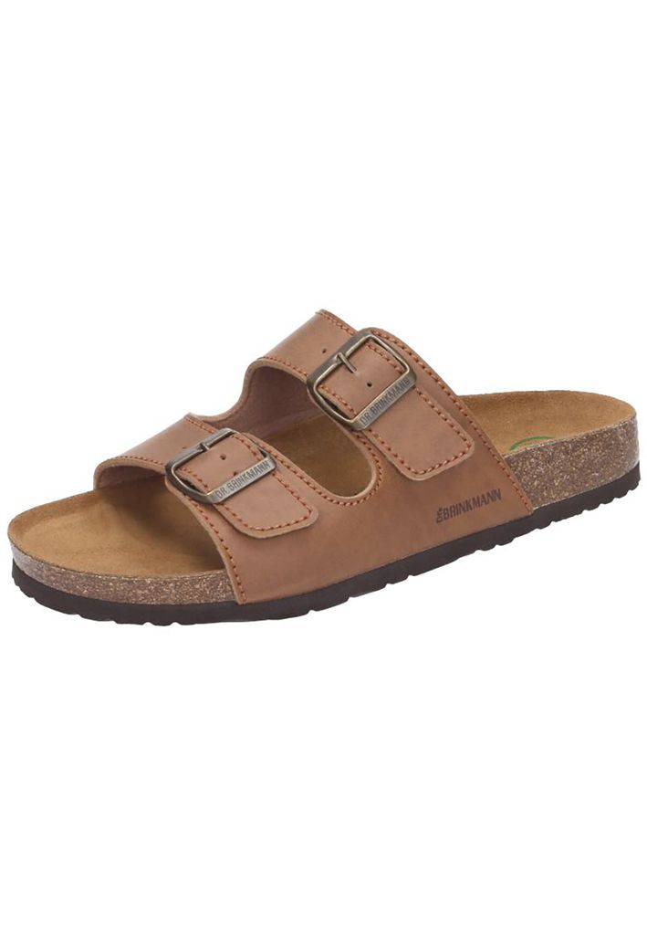Dr. Brinkmann Clogs 602851 Schuhe Herren Pantoletten, Größe:40 EU, Farbe:Braun