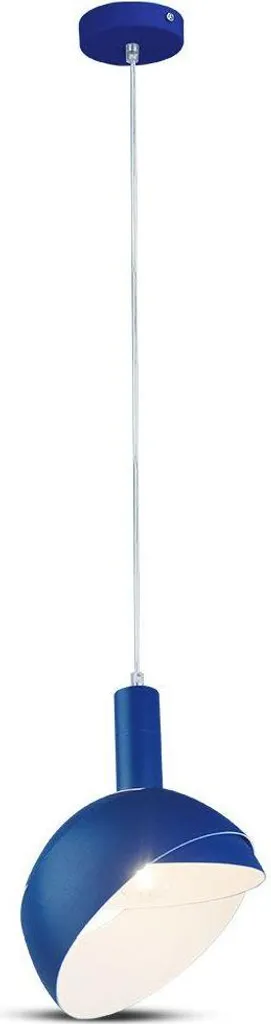 Suspension Bleue VT-7100 Solution Éclairage Moderne Métal E14 V-TAC 60W - 2