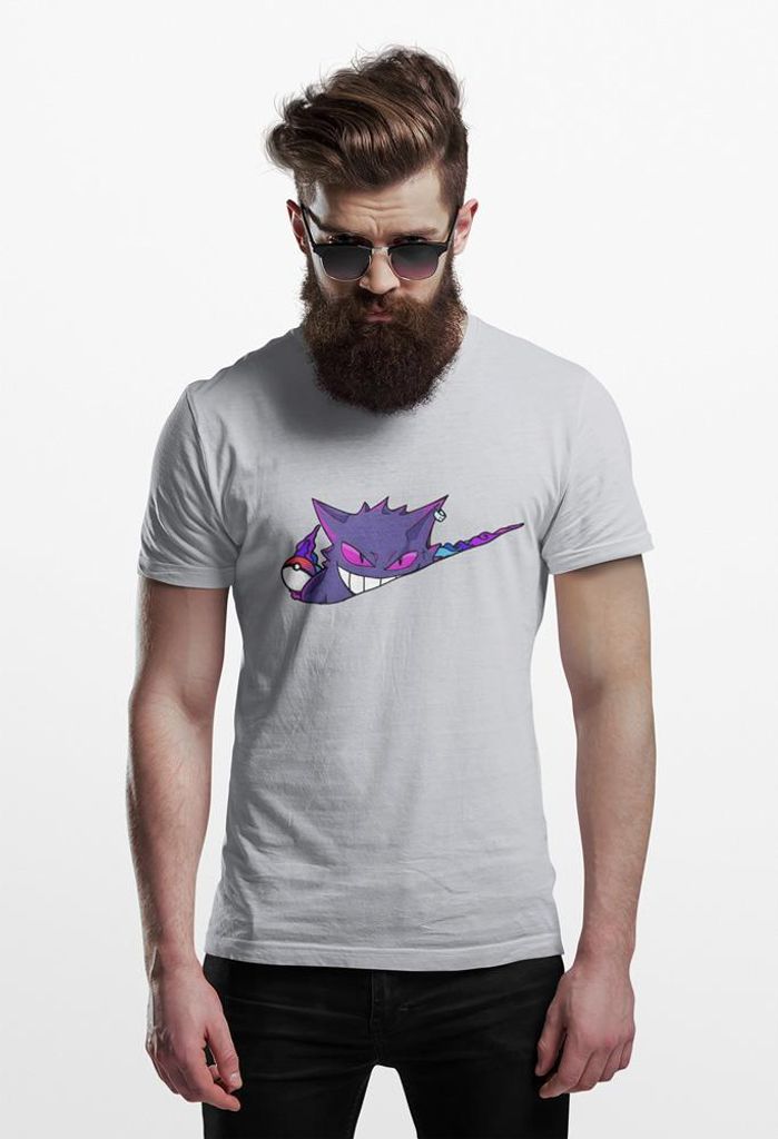D&B 150 Uni Polo AN00009 Pokemon HellGrau-Größe S