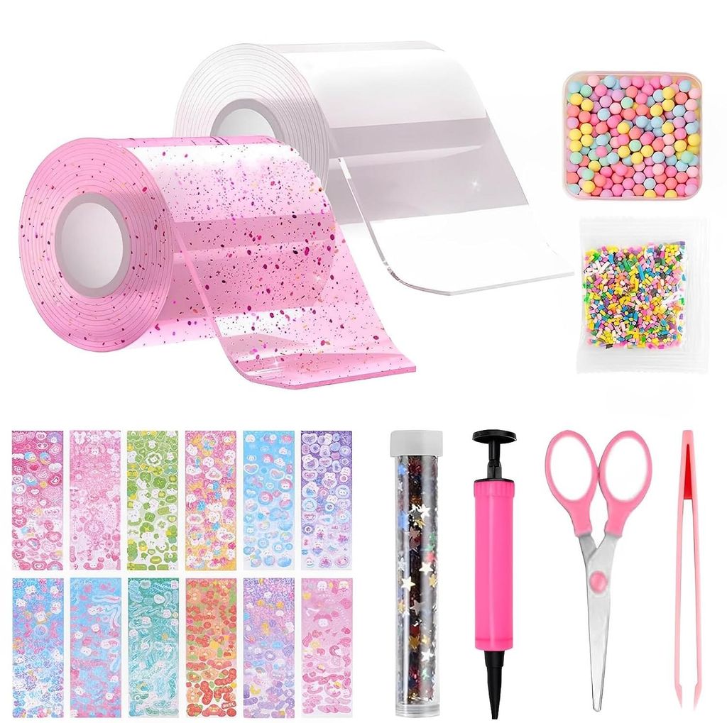 Nano-tape bubbels - Set van 20 - Creatieve vrijetijdssets Productafbeelding 
