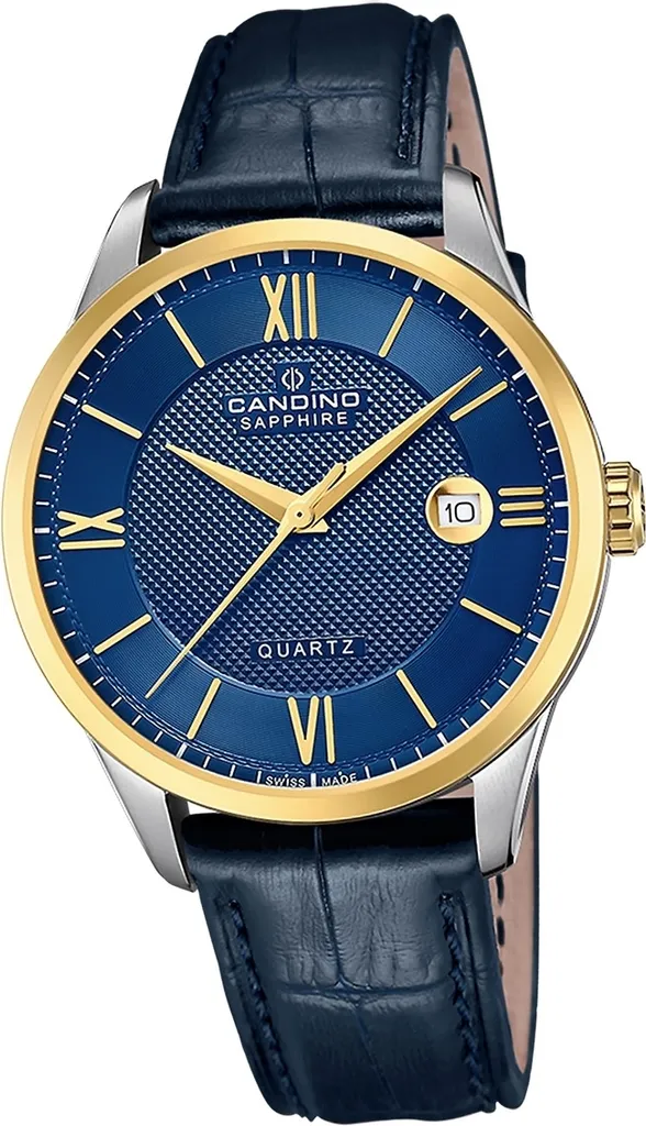 Montre Homme Candino D2UC4708/B Analogique Cuir : Style et Fiabilité