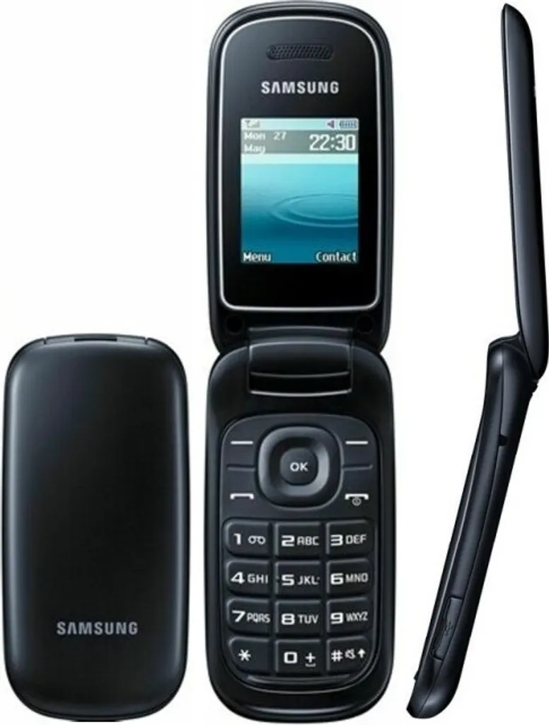 Samsung E1272 Mobiltelefon Schwarz Drahtlose Smart-Telefone3 --heit