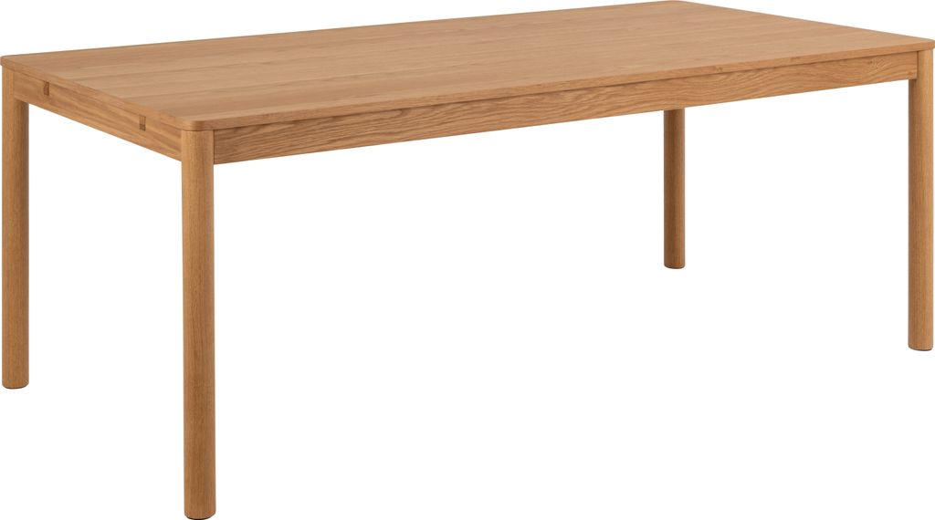 Esstisch >Atlantic< in natürlich, MDF - 200x75x100cm (BxHxT)