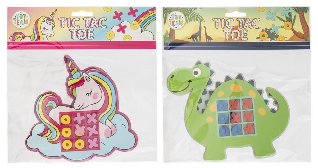 Moxy Tic Tac Toe Einhorn oder Dino