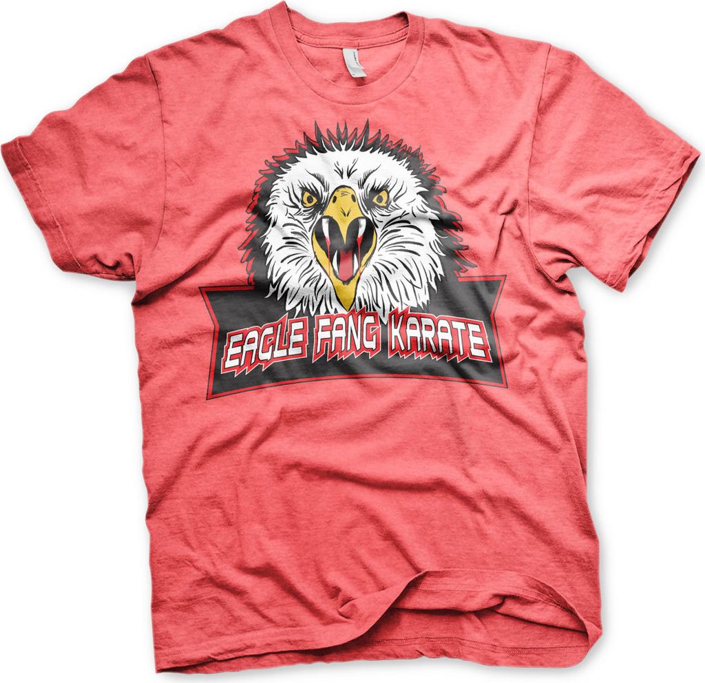 Eagle Fang Karate T-Shirt - Large - RedHeather