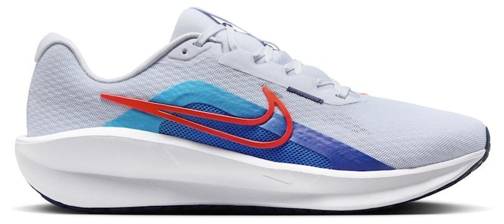 Nike Downshifter 13 Football Grey Deep Night Blue Lightning Produktbild 