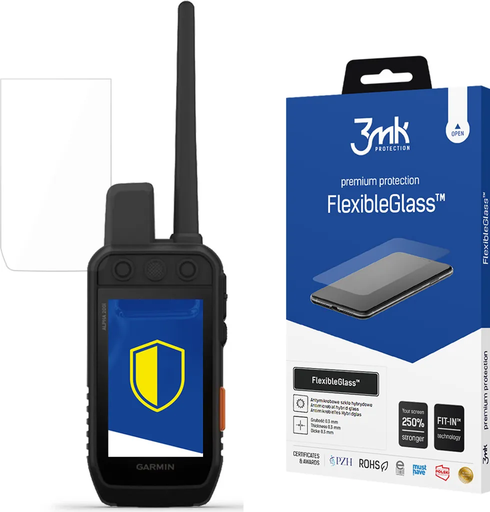 Vetro Ibrido Garmin Alpha 200i 3Mk | Massima Resistenza Outdoor