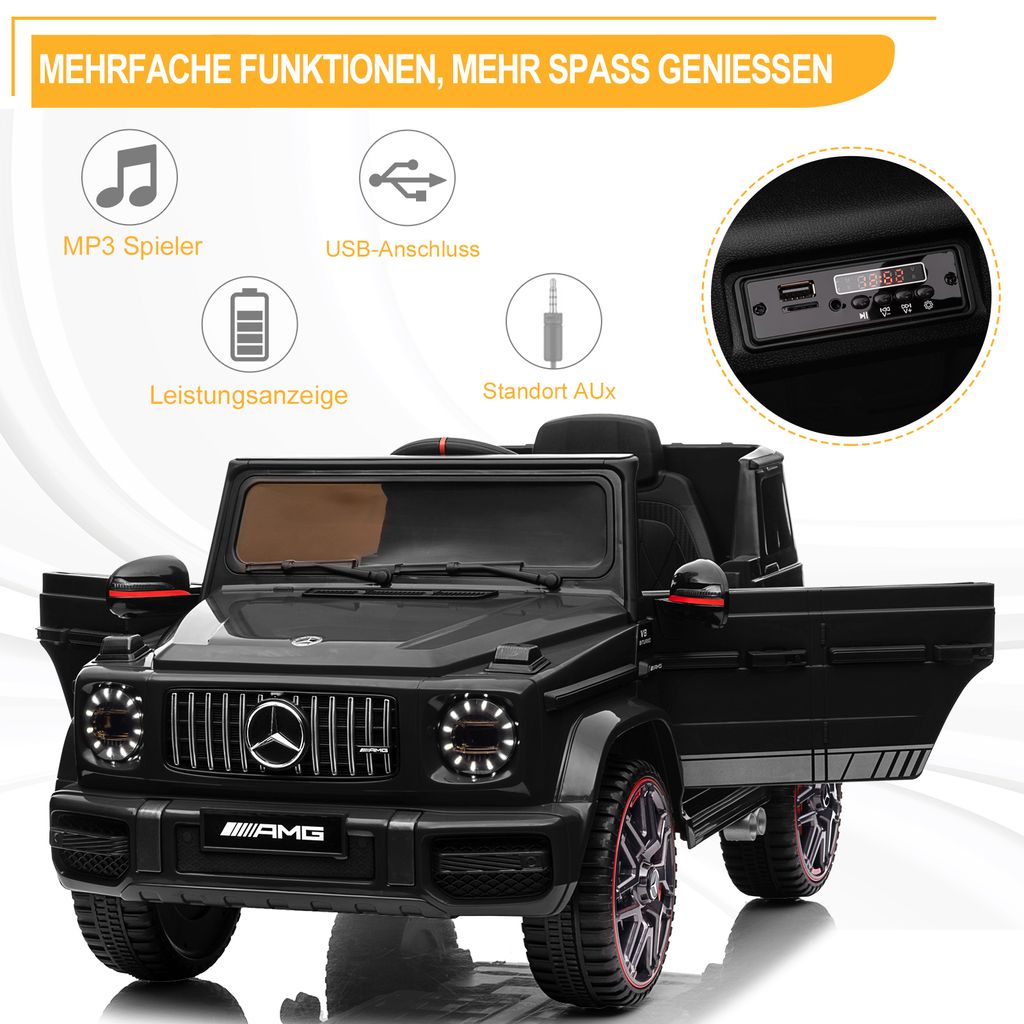 FCH elektrická autíčka pro děti Mercedes Benz G63 AMG s 12V Obrázek produktu 3