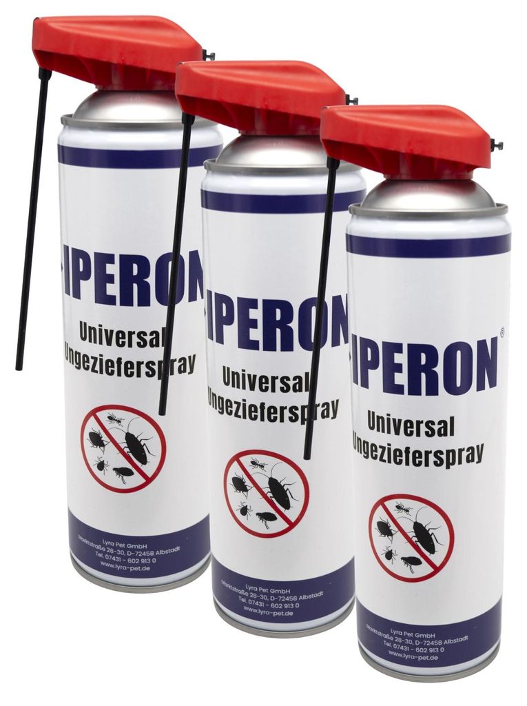 3 x 500 ml IPERON® Universal Ungezieferspray Produktbild 