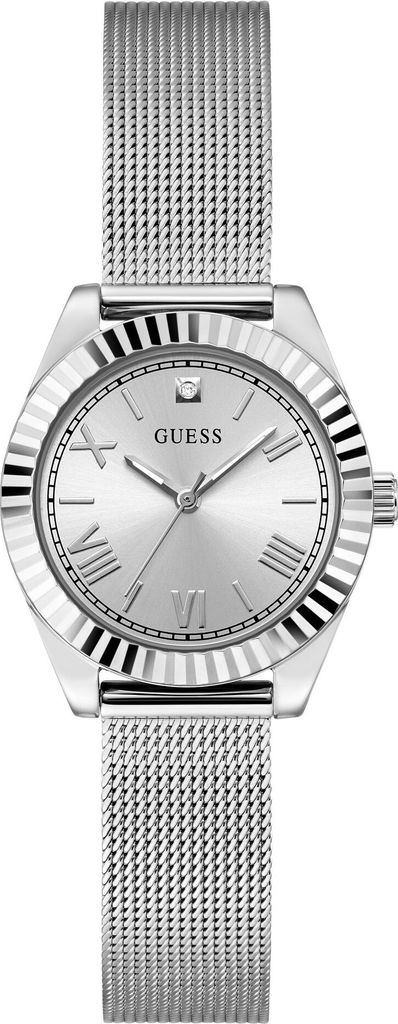 Guess Damen Armbanduhr silber GD MINI LUNA GW0842L1