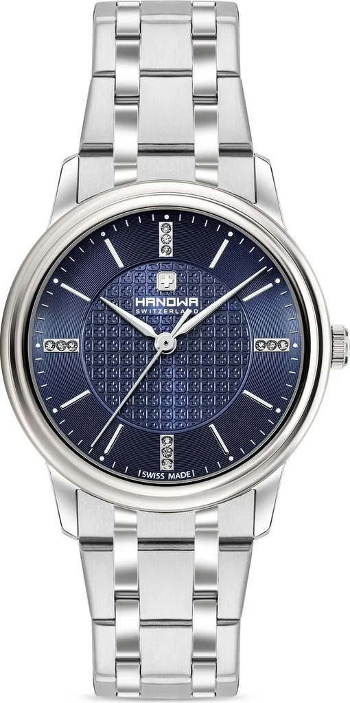Montre Femme Hanowa Emilia 16-7087 Cadran Bleu et Bracelet Acier Argent